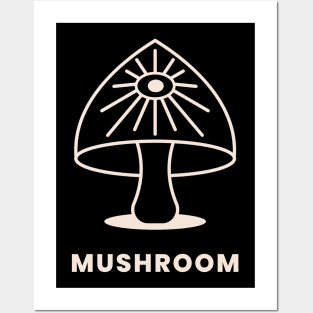 Mushroom Posters and Art